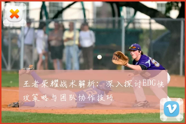 王者荣耀战术解析：深入探讨EDG快攻策略与团队协作技巧