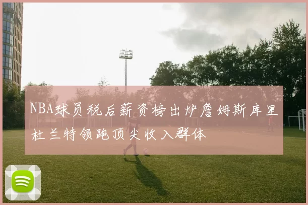 NBA球员税后薪资榜出炉詹姆斯库里杜兰特领跑顶尖收入群体