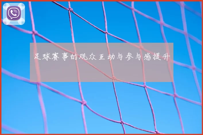 足球赛事的观众互动与参与感提升